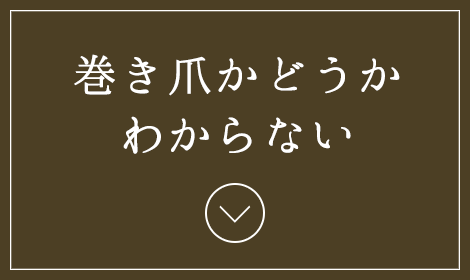 巻き爪かどうかわからない
